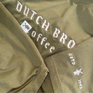 Green Long Sleeve Dutch Bros T Shirt